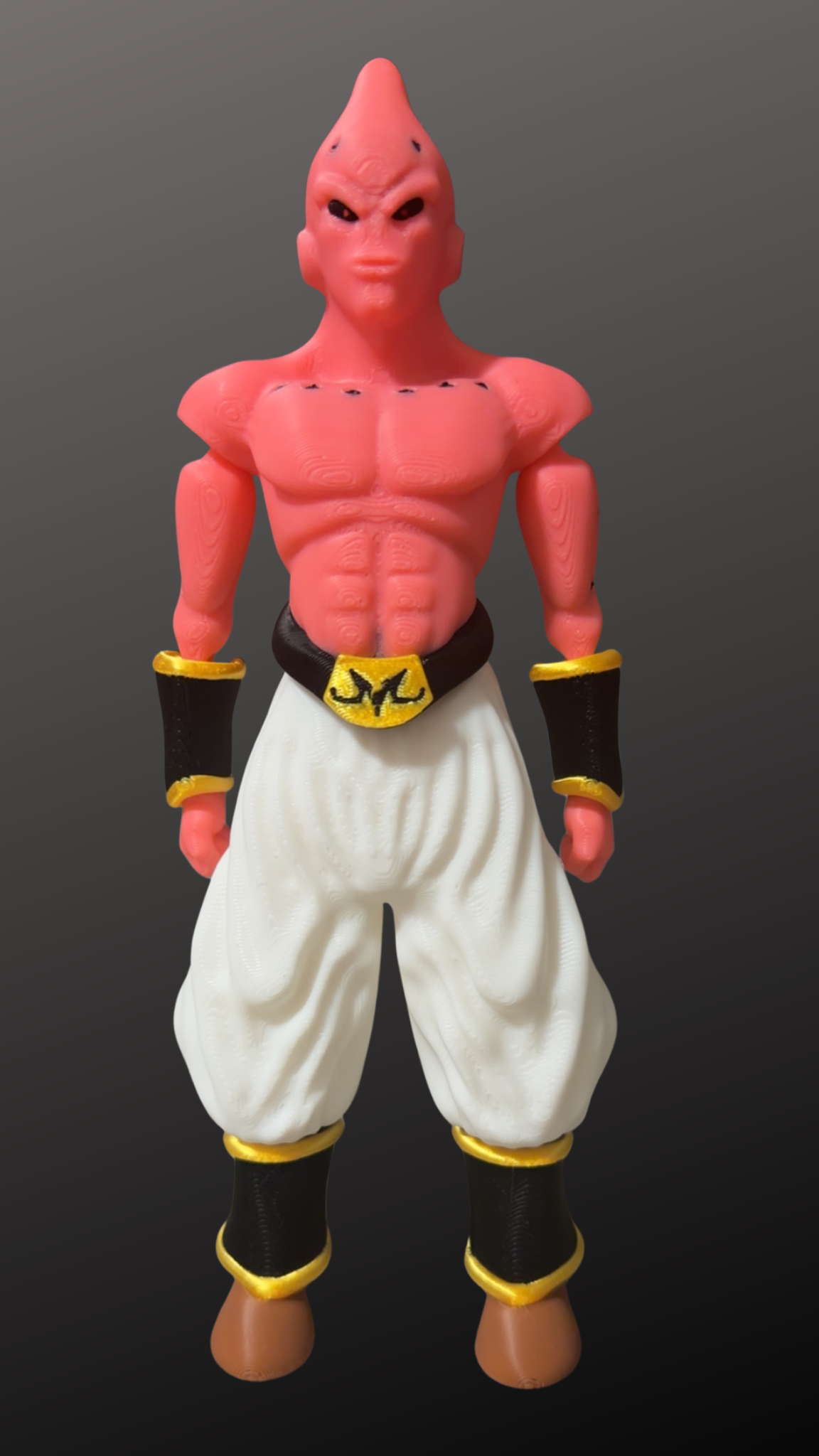 Pink Anime Villain – Articulated 3D Printed Figure