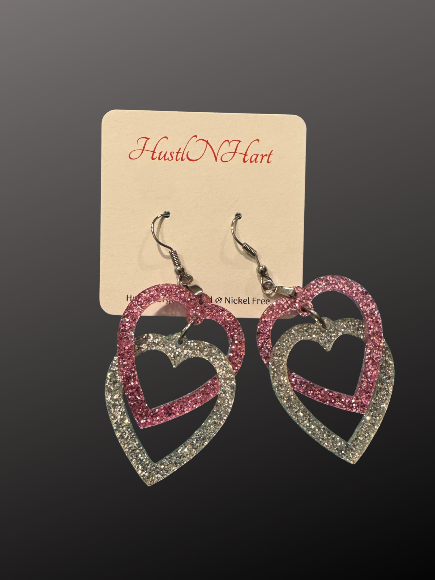 Infinity Heart earrings