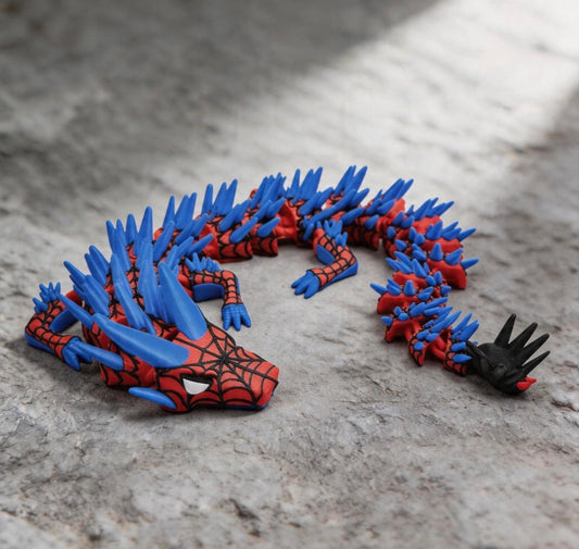 Web-Slinger Dragon – Articulated 3D Printed Figure