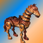 Cyber Horse – Articulated 3D Printed Figure