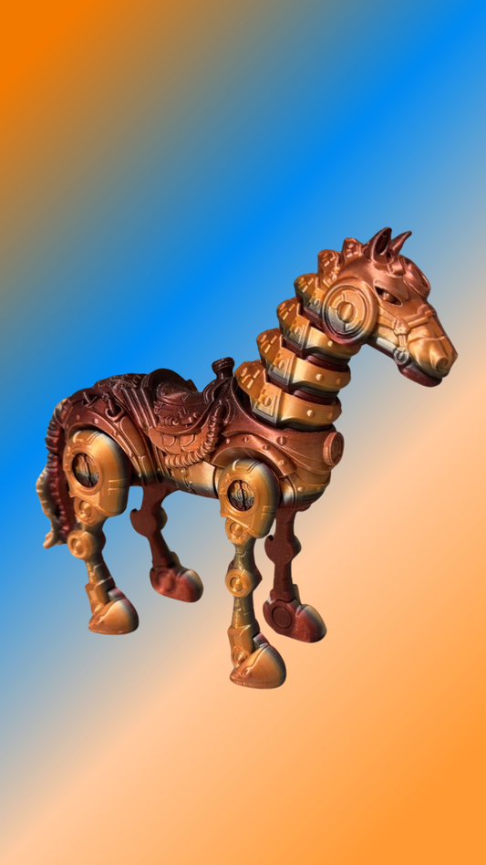 Cyber Horse – Articulated 3D Printed Figure