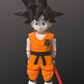 Orange Anime Martial Artist – Articulated 3D Printed Figure