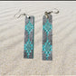 Turquoise/ Grey Dangles