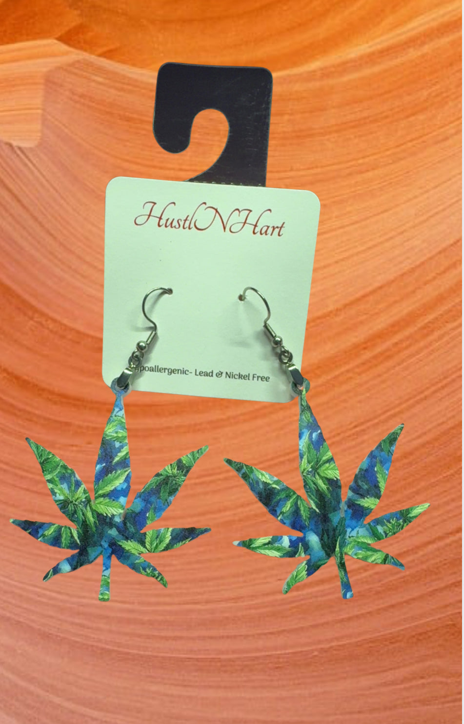 Marijuana Leaf Earrings