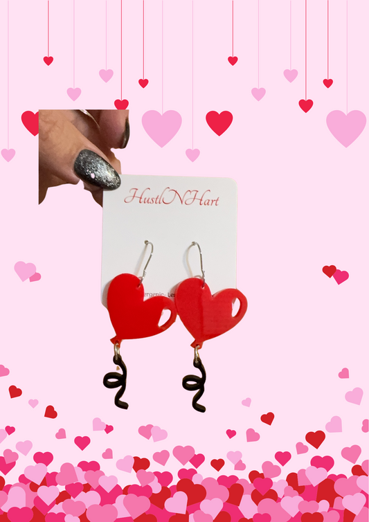 Heart Balloon Dangles