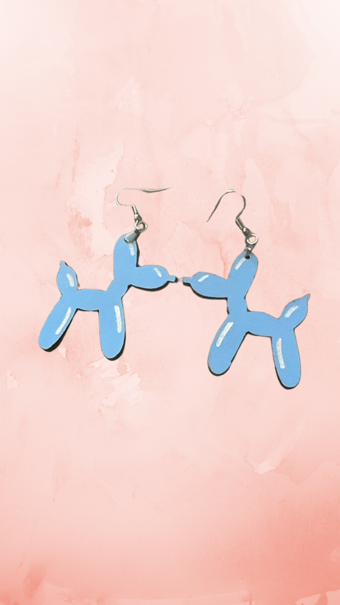 Balloon Dog Earrings