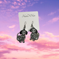 Skelton Dog Earrings