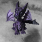 Purple/Black dual color dragon