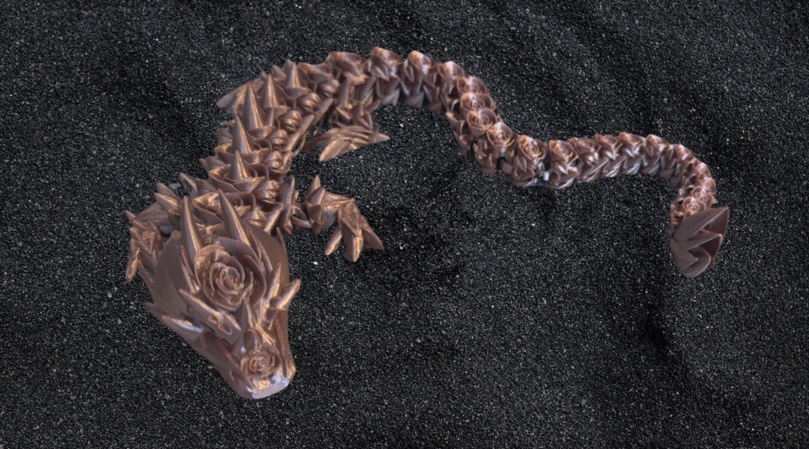 Rose Gold - Rose Dragon