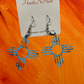 Classic Zia wood earrings