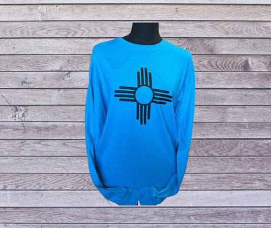 Long Sleeve Zia Sun Symbol Shirt